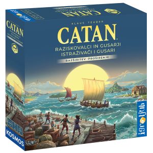 Catan 2025 - razšritev Raziskovalci in gusarji