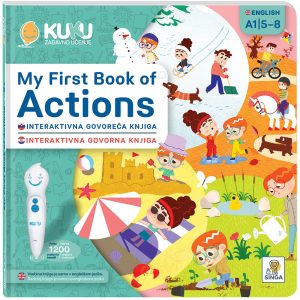 Interaktivna knjiga Kuku - My First Book of Actions (brez pi