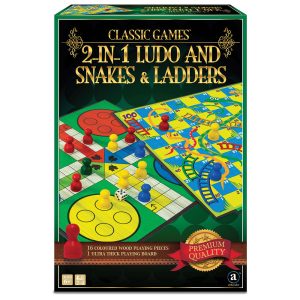 Klasični igri 2v1 Človek ne jezi se in Kače in lestve