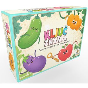 Kviz ključ - Sadje in zelenjava