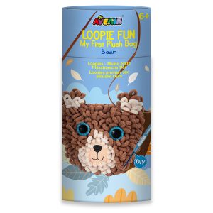 Loopie fun moja prva plišasta torba - Medvedek D1