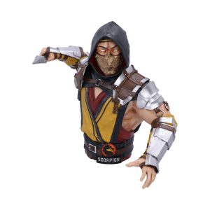 NEMESIS NOW MORTAL KOMBAT SCORPION BUST kipec 29