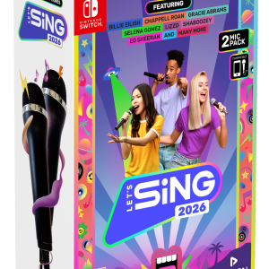 Let's Sing 2026 + 2 Mic Pack (Nintendo Switch)