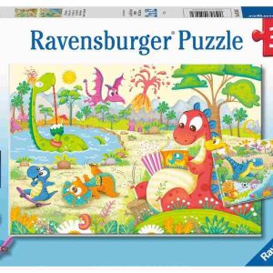 Sestavljanka Moji dino prijatelji 2x12d