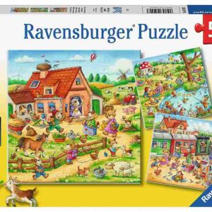 Sestavljanka  Počitnice na deželi 3x49d