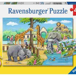 Sestavljanka Živalski vrt 2x24d