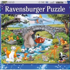 Sestavljanka Družina živalskih prijateljev 100d