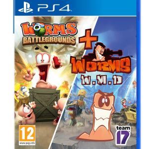 Worms Battlegrounds + Worms WMD Double Pack (PS4)