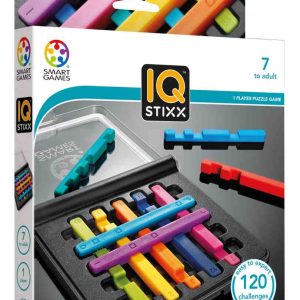 Smart Games IQ XL Igra s palčkami (120 izzivov) (Z)