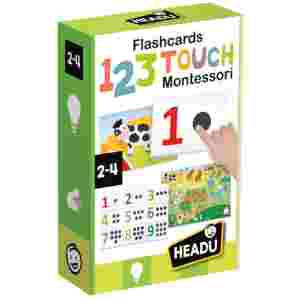 Headu Montessori 123 Dotakni se senzorične kartice EOL