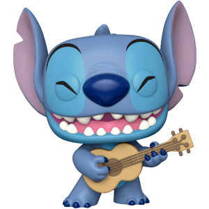 FUNKO POP JUMBO: STITCH - W/UKELELE