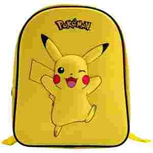 POKEMON - PIKACHU - JUNIOR nahrbtnik EVA 3D 32 cm - rumene barve