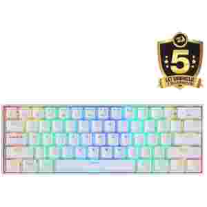 REDRAGON DRACONIC K530RGB PRO BT/ŽIČNA BELA MEHANSKA TIPKOVNICA