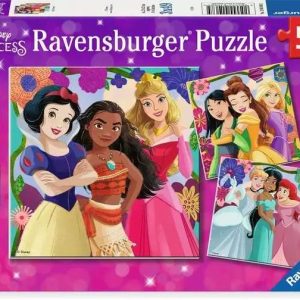 Sestavljanka Princese Disney 3x49d