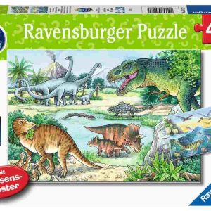 Sestavljanka Dinozavri v naravnem okolju 2x24d