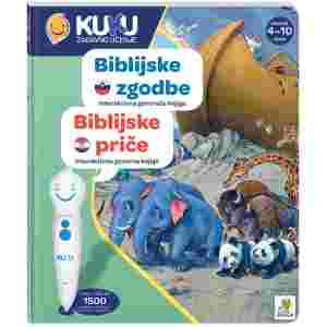 Interaktivna knjiga Kuku - Biblijske zgodbe (brez pisala)