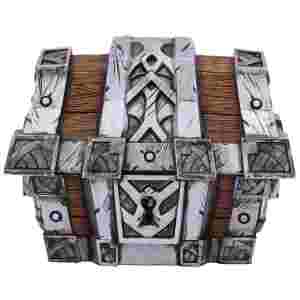 NEMESIS NOW World of Warcraft silverbound treasure chest dekorativna škatlica