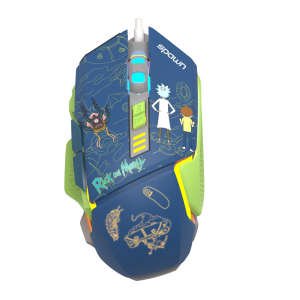 SPAWN GAMING RGB MIŠKA - RICK AND MORTY