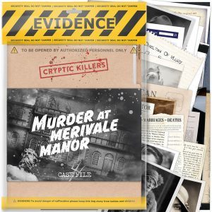 Detektivska igra - Murder at Merivale Manor - Cryptic Killers T4