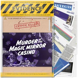 Detektivska igra - Murder at the Magic Mirror Casino - Cryptic Killers T3.5