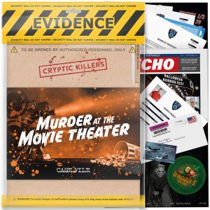 Detektivska igra - Murder at the Movie Theater - Cryptic Killers T3
