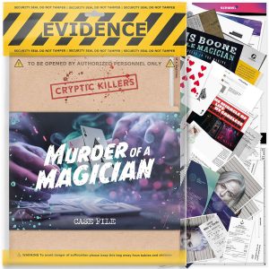 Detektivska igra - Murder of a Magician - Cryptic Killers T3.5