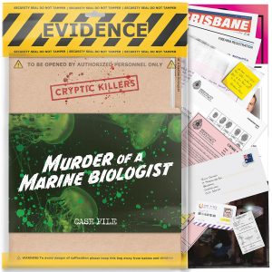 Detektivska igra - Murder of a Marine Biologist - Cryptic Killers T4