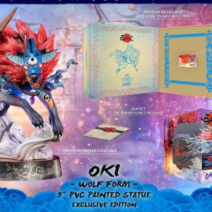 FIRST4FIGURES - OKAMI (OKI - WOLF FORM) PVC FIGURA