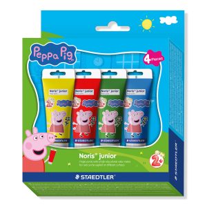 Prstne barve Noris Junior set 4  Pujsa Pepa
