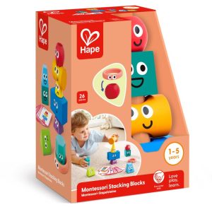 Hape Montessori kocke za zlaganje
