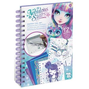 Kreativni blok - glitter in folija art