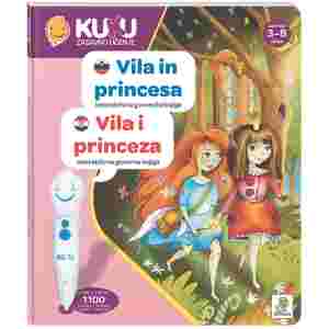 Interaktivna knjiga Kuku - Vila in princesa (brez pisala)