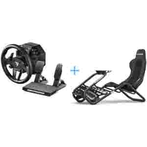 BUNDLE - THRUSTMASTER T598 PC/PS4/PS5 + PLAYSEAT TROPHY - BLACK