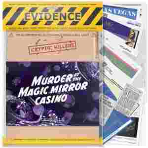 Detektivska igra - Murder at the Magic Mirror Casino - Cryptic Killers T3.5