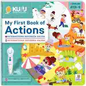 Interaktivna knjiga Kuku - My First Book of Actions (brez pisala)