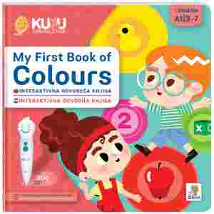 Interaktivna knjiga Kuku - My First Book of Colours (brez pisala)