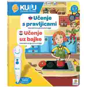Interaktivna knjiga Kuku - Učenje s pravljicami (brez pisala)