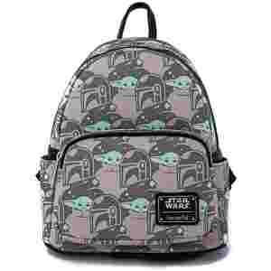 LOUNGEFLY STARWARS THE CHILD AOP MINI NAHRBTNIK